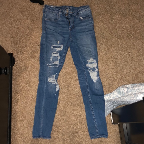 american eagle size 8 jeans - Picture 1 of 1